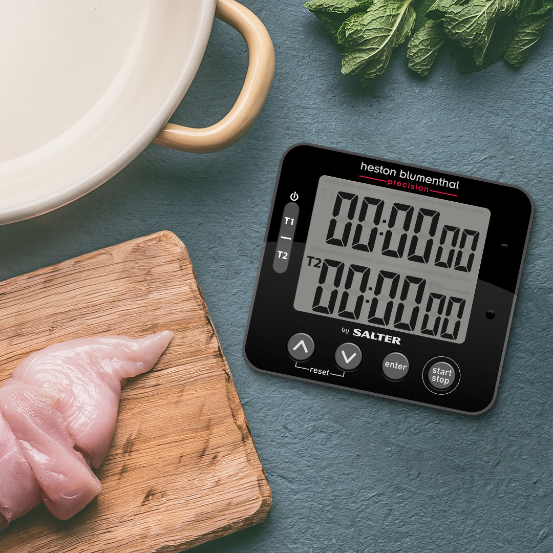 Meat Thermometer and Kitchen Timer